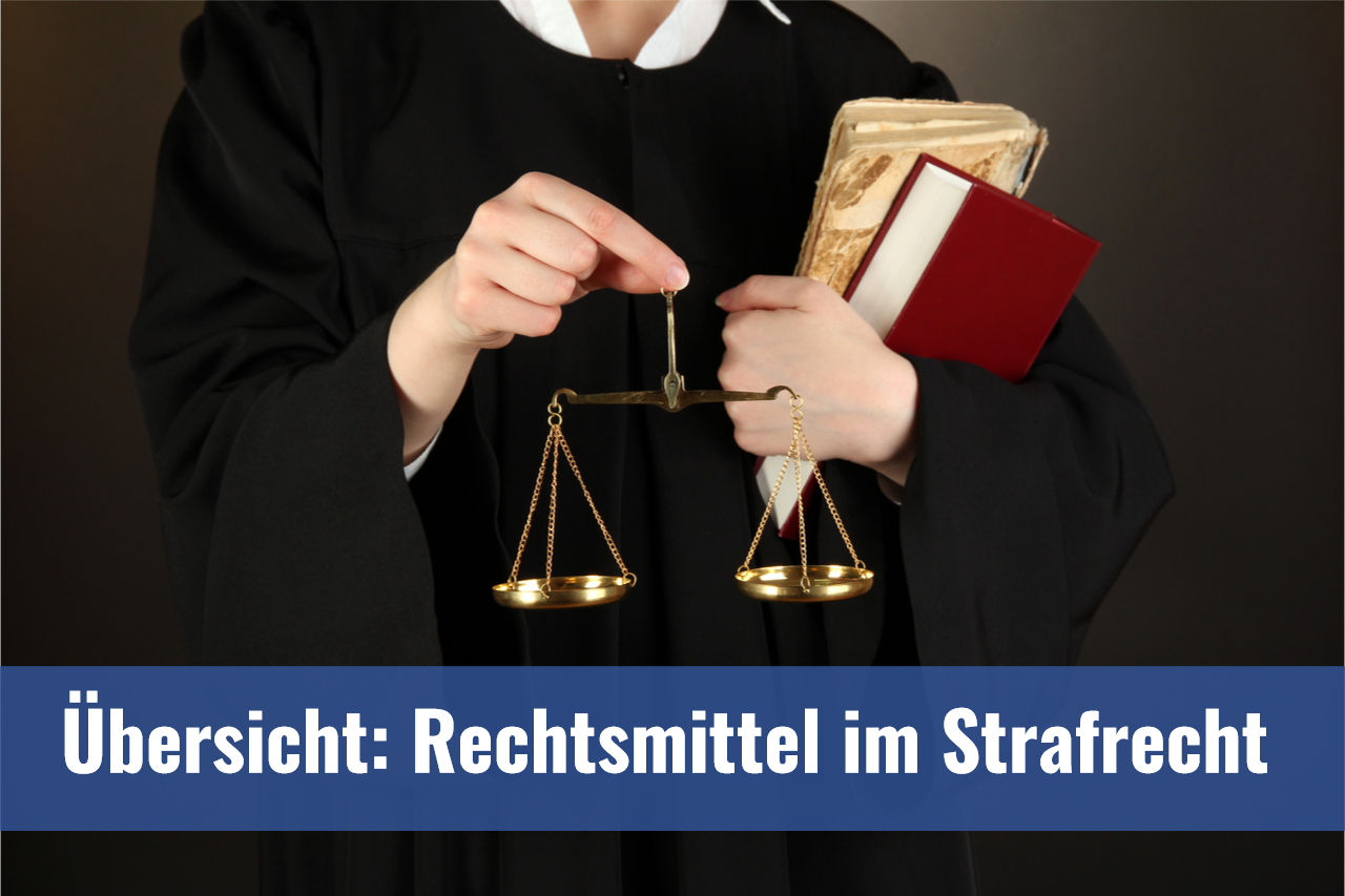 Rechtsmittel Im Strafrecht - Übersicht Und Erklärung